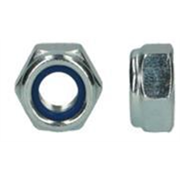 PGB ECROU DE SÉCURITÉ HEX. |8| DIN 985 M10 ZN/BL/5PC PGB ECROU DE SÉCURITÉ HEX. |8| DIN 985 M10 ZN/BL/5PC